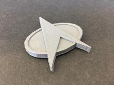 Comm Badge (Star Trek TNG) 3D Printer Model