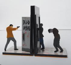 Walking Dead Book Ends 3D Printer Model