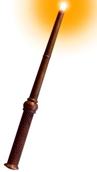 Magic Wand / Wizards Wand (+light) 3D Printer Model