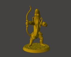 Lord Chiqutio Citron, Count Of Citron – Banana Knight Archer 3D Printer Model