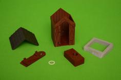 G-Scale Outhouse 3D Printer Model