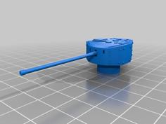 Tog II Experimental Tank 3D Printer Model