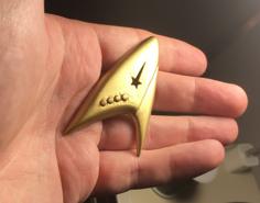 Star Trek Discovery: Captain’s Insignia 3D Printer Model