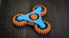 Geared Spinner 3D Printer Model