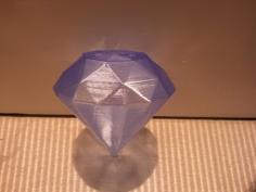 Diamonds On Ultimaker 3D Printer Model