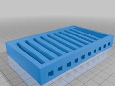 Soap Tray (with Drain) 3D Printer Model