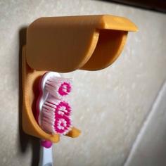 Toothbrush Cover 3D Printer Model