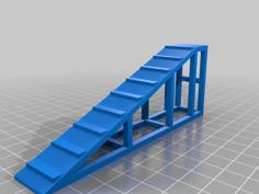 1:32 Climbing Bending Ramp 3D Printer Model