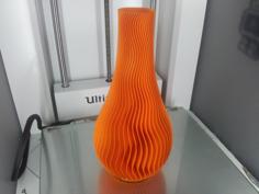 Wave Vase 3D Printer Model