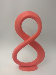 Mobius Strip 8 Castomisable In Blender 3D Printer Model