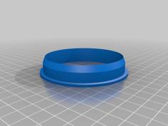 Cookie Cutter Round Customizable 3D Printer Model