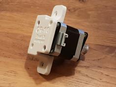 CR-10 Double X Stepper Damper Bracket 3D Printer Model