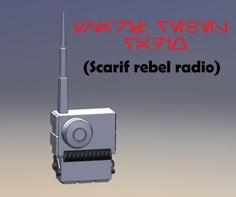 STAR WARS Comm Radio (Scarif Edition) 3D Printer Model