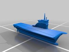 Aircraft Carrier 3D Printer Model