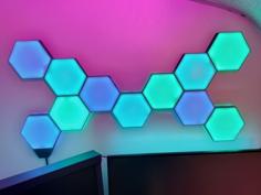 Led Hexagonal Panels 3D Printer Model