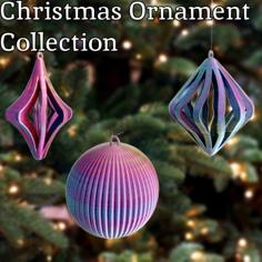 Christmas Ornament Collection 3D Printer Model