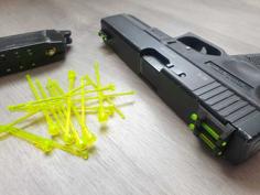 WE G17 “Fiber Optic” Sights 3D Printer Model