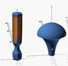 Customizable Profiled Handle 3D Printer Model