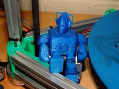 Maker Faire Robot Action Figure Cyber-remix 3D Printer Model