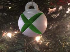 Xbox Christmas Ornament 3D Printer Model