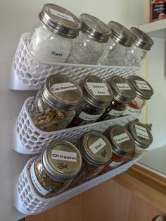 Spice Rack – Mason Jar Mini 3D Printer Model