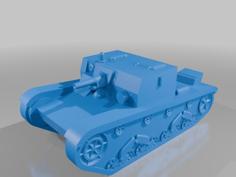 AT-1 76.2mm Tank Destroyer 3D Printer Model