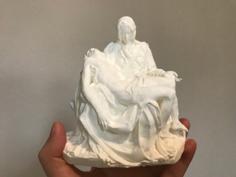 Pieta By Michelangelo (digital Reconstruction) 3D Printer Model