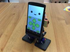 MobBob – Smart-phone Controlled Desktop Robot 3D Printer Model