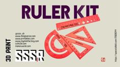 Ruler Kit 3D Printer Model