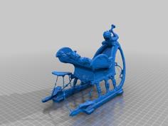 Sledge With Mythological Frieze 3D Printer Model