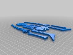 Skeleton With Movable Joints 3D Printer Model