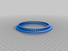 LED Ring Clock 3D Printer Model