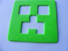 Minecraft Creeper Coaster 3D Printer Model