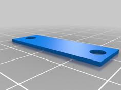 C3 Corvette Gauge Resistor Board 3D Printer Model