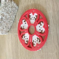 Sakura / Heart Shape Coaster 3D Printer Model