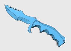 Huntsman Knife 3D Printer Model