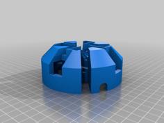 Servo Flower 3D Printer Model