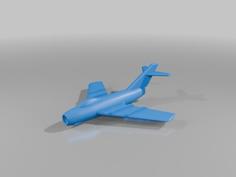 Mikoyan-Gurevich MiG-15 Jet Fighter 3D Printer Model