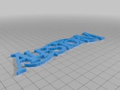 Alestorm Logo 3D Printer Model