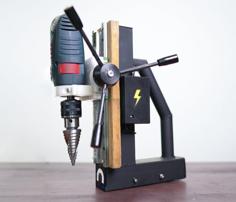 DIY Magnet Drill Press 3D Printer Model