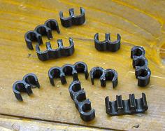 8mm Ignition Wire Clips 3D Printer Model