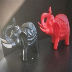 Thai Elephant 3D Scan 3D Printer Model