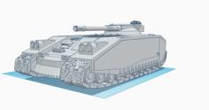 Scimitar, Prototype Main Battle Tank 3D Printer Model