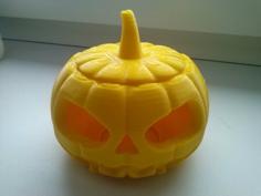 Pumpkin 3D Printer Model