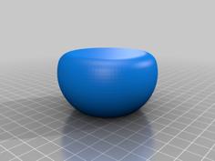 Go Bowl 3D Printer Model