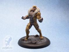 Sabretooth – X-Men (32mm Wargame Miniature – Pre-Supported) 3D Printer Model