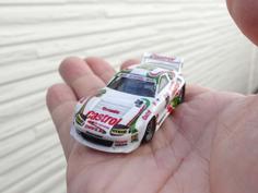 TOYOTA Supra JGTC 1/64 Scale 3D Printer Model