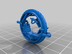 Monocycle 3D Printer Model