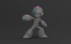 Megaman 3D Printer Model