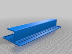 Wall Super Wide Hook For Tablet Computer By Stapler 3D Printer Model